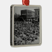 Amerikanischer ziviler Krieg Silbernes Ornament (Rechts)