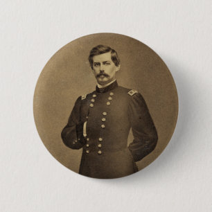 Amerikanischer ziviler Kriegs-General George B Button