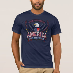 Amerikanisches 250-Jahr-Feier-Shirt T-Shirt