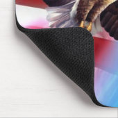 amerikanisches Adlerfliegen Mousepad (Ecke)