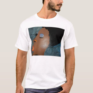 amerikanisches Afro des schwarzen Afrikaners der T T-Shirt