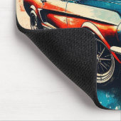 amerikanisches Auto Mousepad (Ecke)