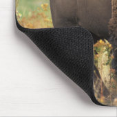 Amerikanisches Bison in der Reichweite Mousepad (Ecke)