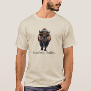 Amerikanisches Büffel-T-Shirt T-Shirt