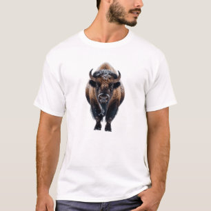 Amerikanisches Büffel-T-Shirt T-Shirt