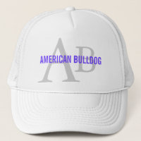 Amerikanisches Bulldoggen-Zucht-Monogramm