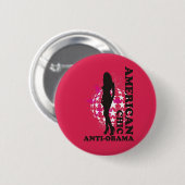 AMERIKANISCHES CHIC - ANTIOBAMA - 001 BUTTON (Vorne & Hinten)