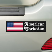 Amerikanisches christliches autoaufkleber (Auf Auto)