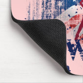 AMERIKANISCHES COWGIRL MOUSEPAD (Ecke)