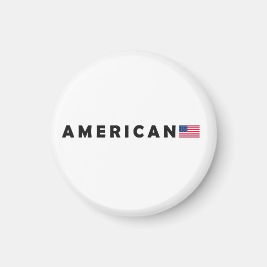 amerikanisches Design Magnet (Vorne)