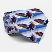 Amerikanisches Eagle Krawatte (Gerollt)
