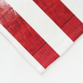 Amerikanisches Englisch-Flagge | hölzernes Korn u. Fleecedecke (Ecke)