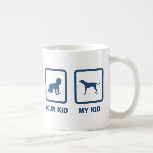 Amerikanisches EnglischCoonhound Kaffeetasse (Rechts)