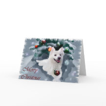 Amerikanisches Eskimohundeweihnachten