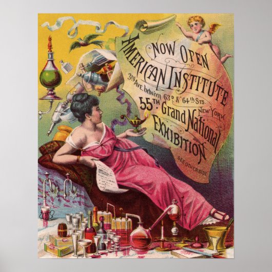 Amerikanisches Expo-Plakat Poster (Vorne)