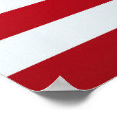 amerikanisches Fahnenposter Poster (Ecke)