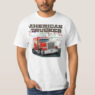 Amerikanisches Fernlastfahrer-Shirt T-Shirt