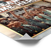 Amerikanisches Flag für den benutzerdefinierten Sp Poster (Ecke)