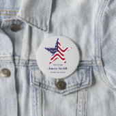 Amerikanisches Flag für Patriotic Star Button (Beispiel)