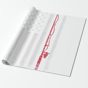 Amerikanisches Flagge Angel-Shirt Vintage Angel T- Geschenkpapier
