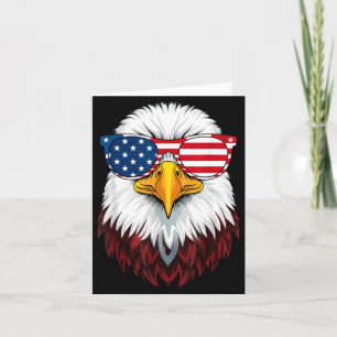 Amerikanisches Flagge Patriotischer Adler-Shirt Mä Karte
