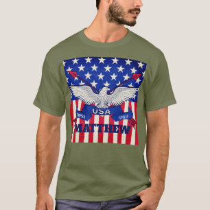 Amerikanisches Flagge Semper Fi T-Shirt