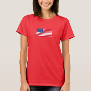 Amerikanisches-Flagge-T-Shirt T-Shirt