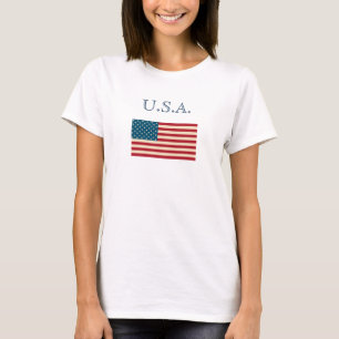 Amerikanisches Flagge USA T-Shirt
