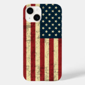 Amerikanisches Flaggenalter erschüttert Case-Mate iPhone Hülle (Rückseite)