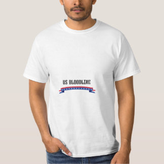 Amerikanisches Flaggenband Sterne Patriotisches T- T-Shirt