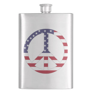 AMERIKANISCHES FLAGGENFRIEDENSSIGNAL FLACHMANN