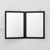 Amerikanisches Flaggenherz Karte (Innenseite)