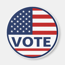 Amerikanisches Flaggenvotum Magnet