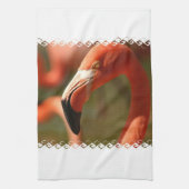 Amerikanisches Flamingo-Geschirrtuch Handtuch (Vertikal)
