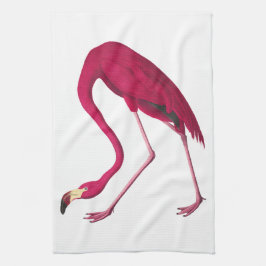Amerikanisches Flamingoküchen-Teetuch Geschirrtuch