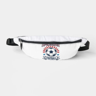 Amerikanisches Football-Vintage-Fußball-Shirt-Desi Bauchtasche