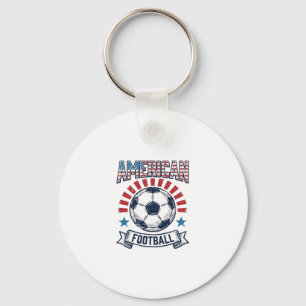 Amerikanisches Football Vintage-Fußball-Shirt-Desi Schlüsselanhänger