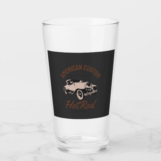 amerikanisches frisierte Auto Glas (Vorderseite)