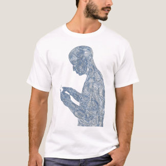 Amerikanisches Gebet 50/50 (weiß mit Baby) T-Shirt