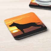 Amerikanisches Getränkeuntersetzer (Linke Seite)