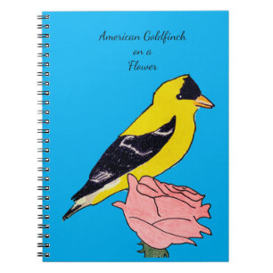 Amerikanisches Girlitz-Notizbuch Notizblock
