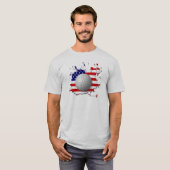 Amerikanisches Golf T-Shirt (Vorne ganz)