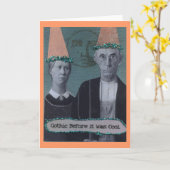 Amerikanisches gotisches karte (Gelbe Blume)