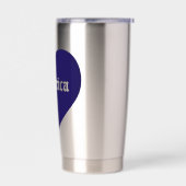 AMERIKANISCHES HERZ THERMOBECHER (Links)