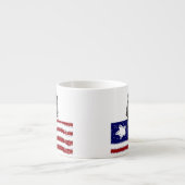 Amerikanisches Herzland Kitty Espressotasse (Vorderseite)