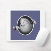 Amerikanisches hübsches Eskimogesicht Mousepad (Mit Mouse)