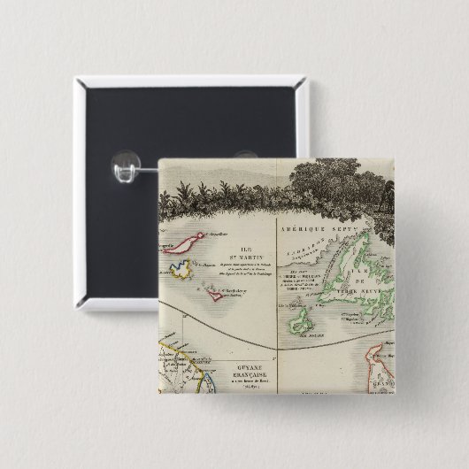 amerikanisches Imperium Button (Vorne & Hinten)