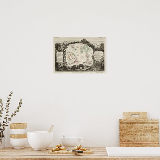 amerikanisches Imperium Poster (Küche)