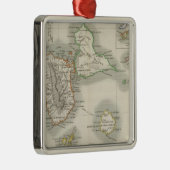 amerikanisches Imperium Silbernes Ornament (Rechts)