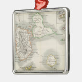 amerikanisches Imperium Silbernes Ornament (Links)